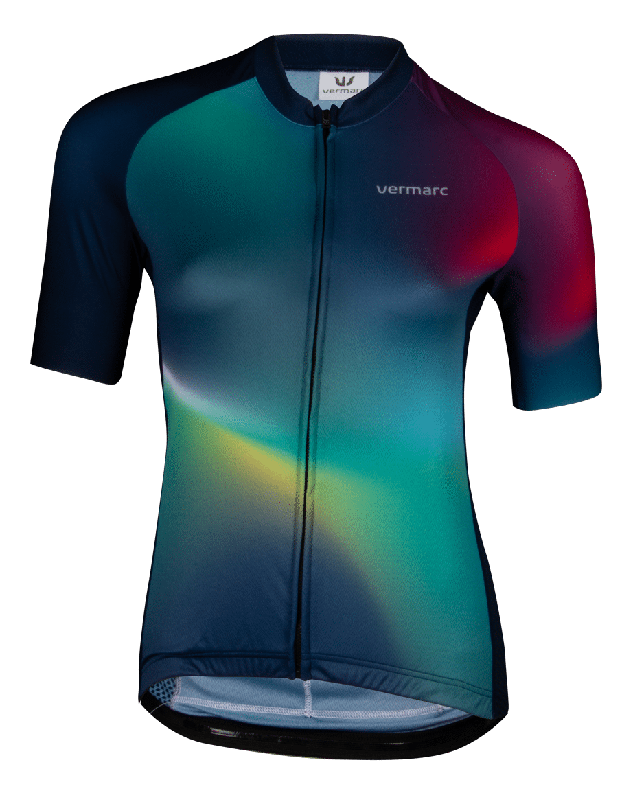 Dames fietsshirt korte 2025 mouw